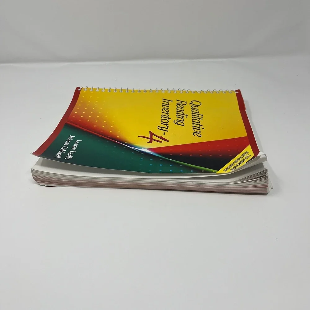 Qualitative Reading Inventory 4 QRI 4 Fourth‎ Edition With CD ROM Pearson
